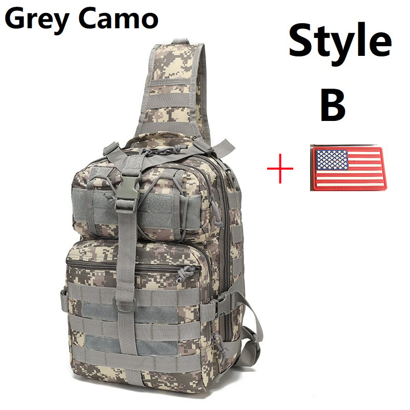 Military Tactical Assault Pack Sling Backpack Waterproof EDC Rucksack Bag for Outdoor Hiking Camping Hunting Trekking Travelling