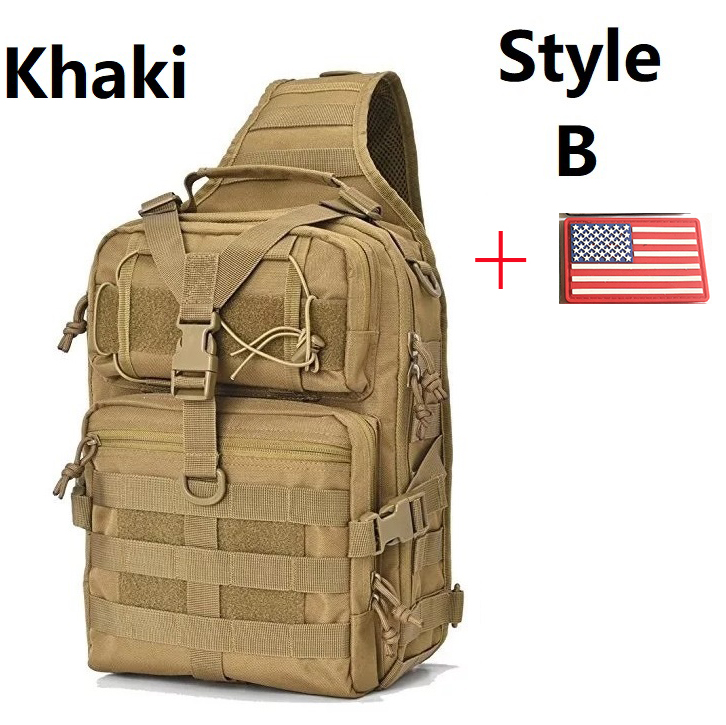 Military Tactical Assault Pack Sling Backpack Waterproof EDC Rucksack Bag for Outdoor Hiking Camping Hunting Trekking Travelling