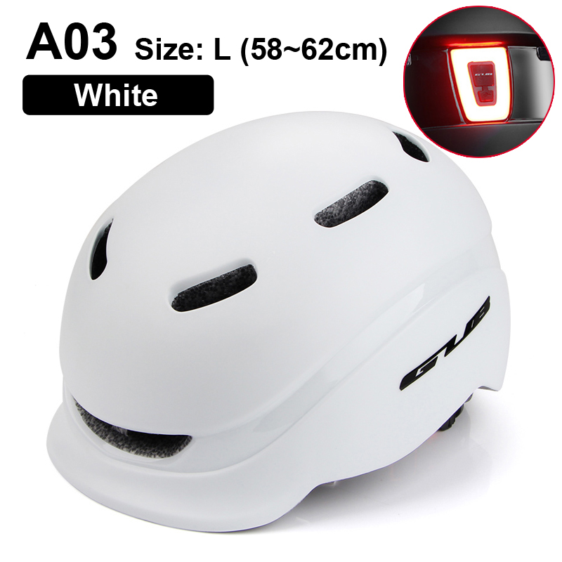 LED Light Bike Helmet City Cycling For Man Women Adult Bicycle Helmet Chargeable Downhill MTB Road Bike Scooter Helmet