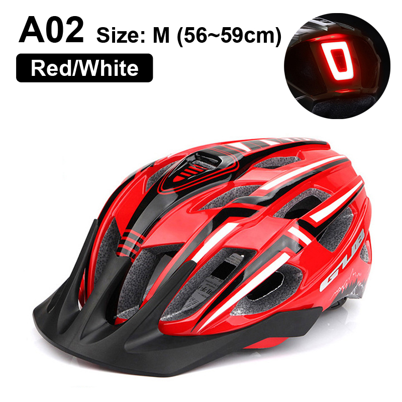 LED Light Bike Helmet City Cycling For Man Women Adult Bicycle Helmet Chargeable Downhill MTB Road Bike Scooter Helmet