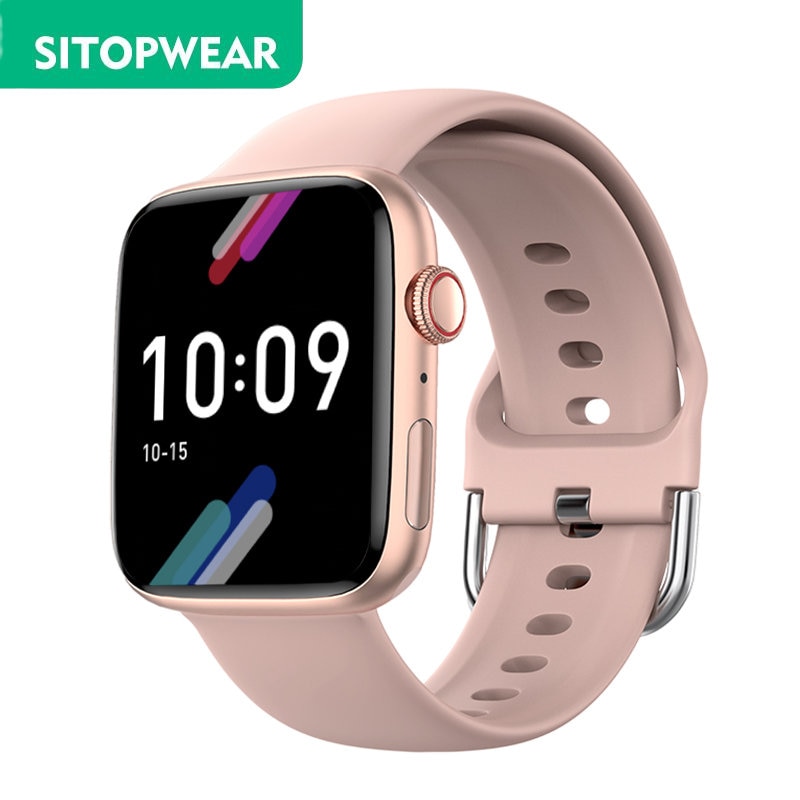 Men Women Smart Watch Bluetooth Calls Smartwatch Heart Rate Monitor Sport Fitness Bracelet Custom Watch Face Wireless Charging